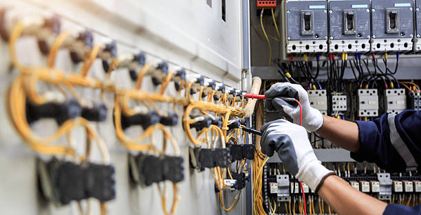 Professional Electrician technician working in Okawville, IL